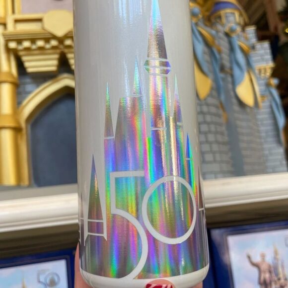 WDW 50th Anniversary Cinderella Castle Water Bottle - Picture 6 of 10